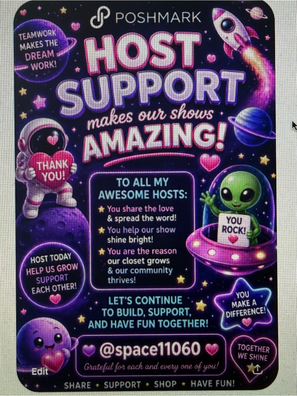 Host Support